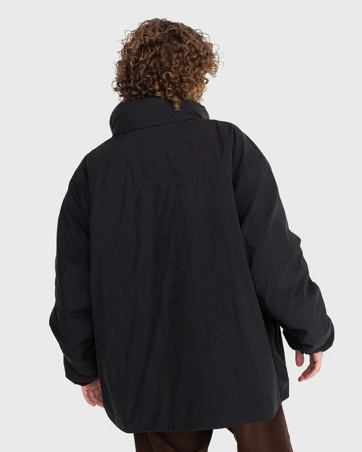 Pufferjakke Jet Black