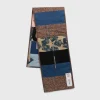 Puffer Scarf Star Scraps Patchwork Multi