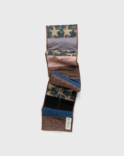 Puffer Scarf Star Scraps Patchwork Multi