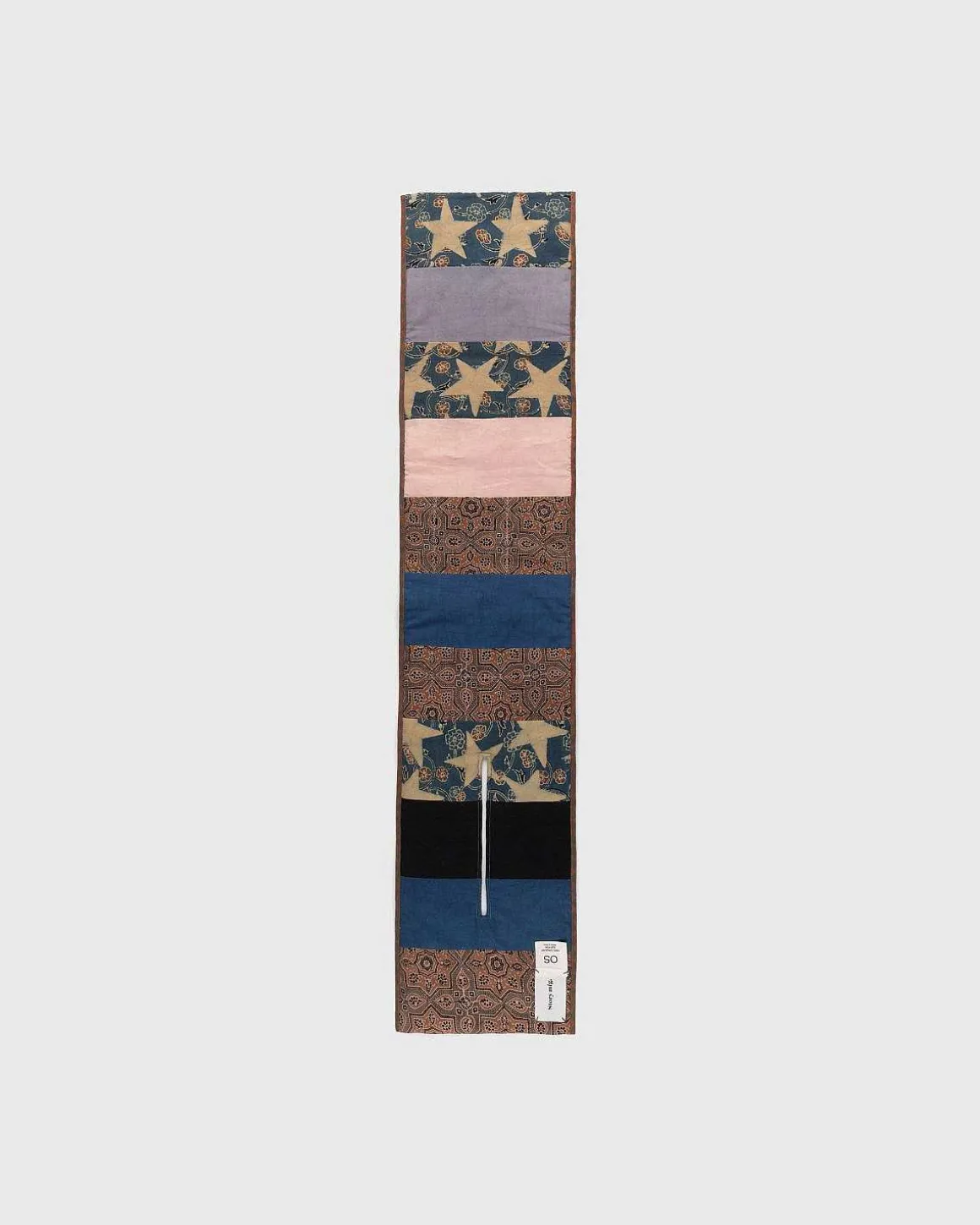 Puffer Scarf Star Scraps Patchwork Multi