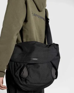 Rabin Messenger Bag Sort/Skiferbrun