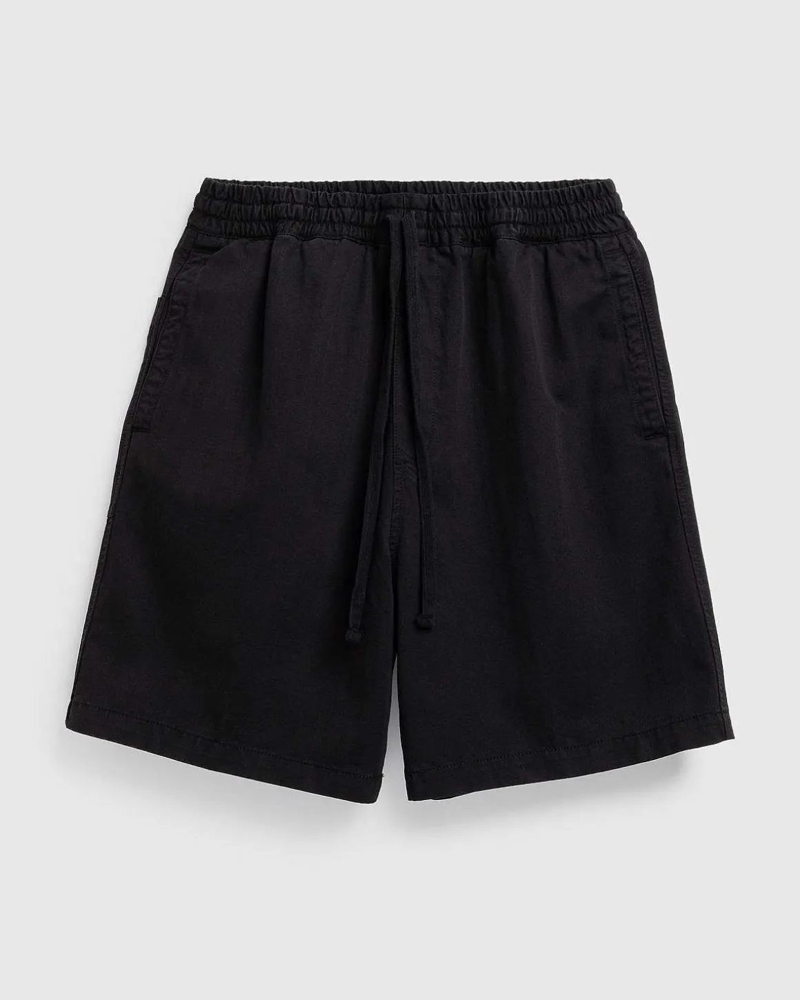 Rainer Short Black/Garment Dyed
