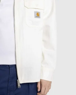 Rainer Skjortejakke Off-White/Rinsed