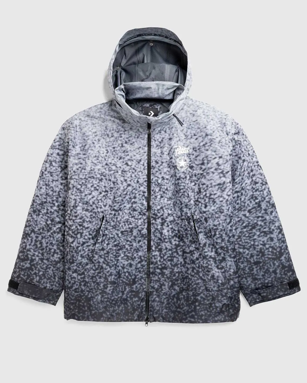 Rain Or Shine Jakke Sort Gradient