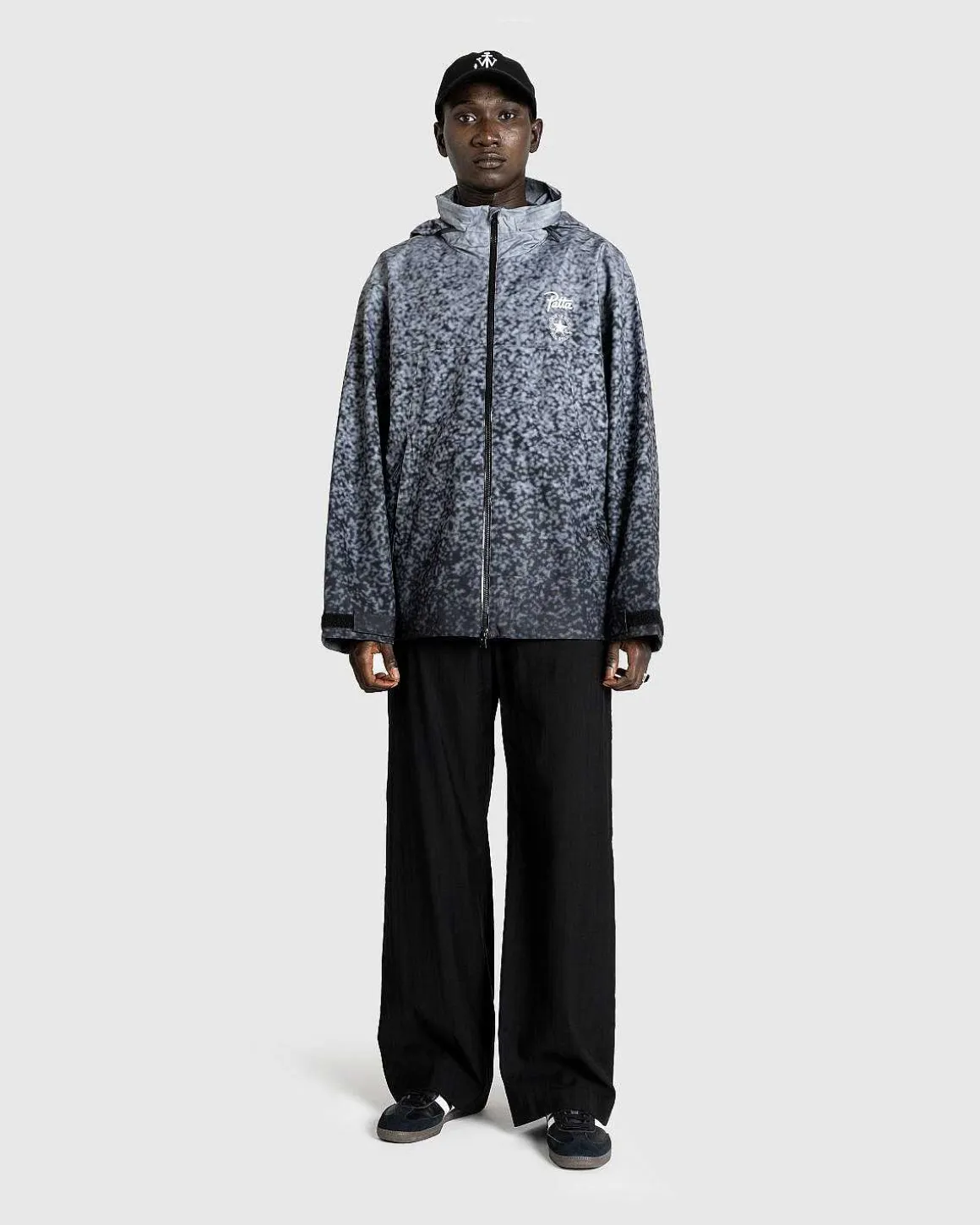 Rain Or Shine Jakke Sort Gradient
