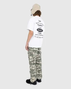 Reflect And Manifest Vasket T-Shirt Hvid