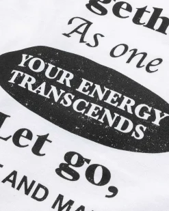 Reflect And Manifest Vasket T-Shirt Hvid