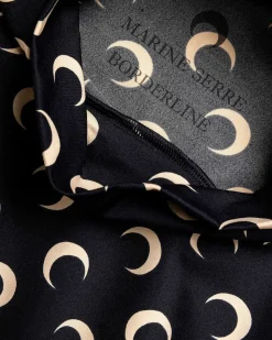 Regenereret All Over Moon Jersey High Neck Second Skin Inverse Tan