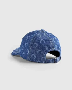 Regenereret Deadstock Denim Baseball Cap Blue Laser Wash