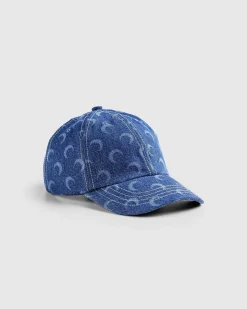 Regenereret Deadstock Denim Baseball Cap Blue Laser Wash