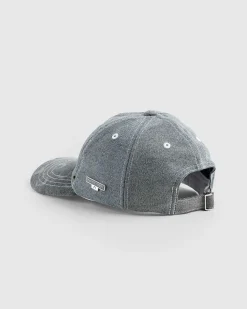 Regenereret Denim Baseballkasket Gra