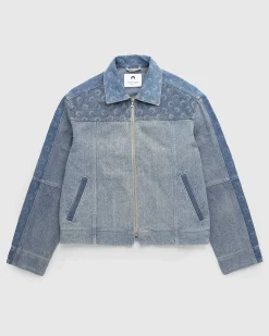 Regenereret Denimjakke Bla