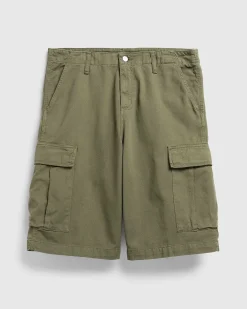 Regular Cargo Short Dollar Green/Garment Dyed