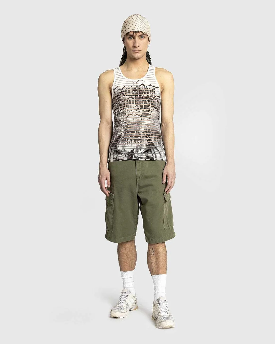 Regular Cargo Short Dollar Green/Garment Dyed
