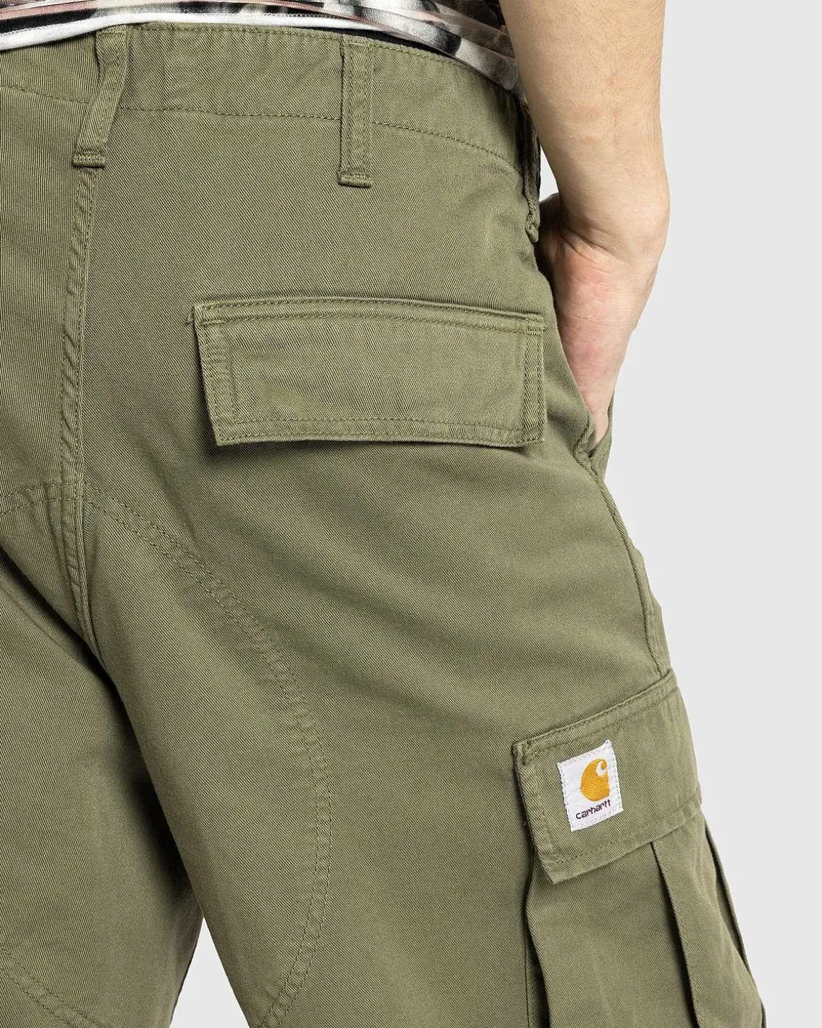 Regular Cargo Short Dollar Green/Garment Dyed