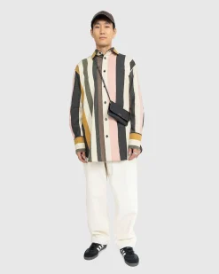 Relaxed Fit Stripe Shirt Multi