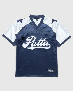 Respect Fodboldtroje Blue Nights/Perlebla