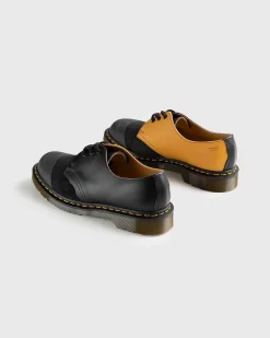 1461 Reverse Black+Tan Smooth+Nappa
