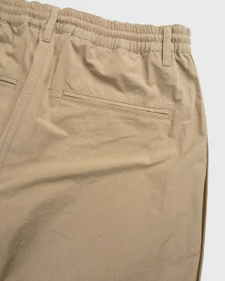 Reverse Piping Elastisk Buks Beige