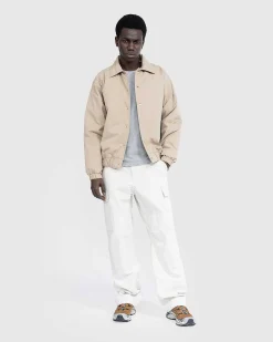 Reverse Piping Isoleret Bomber Beige