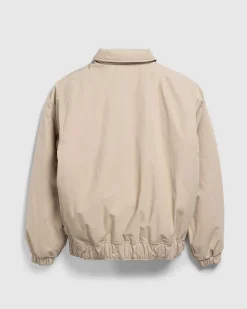 Reverse Piping Isoleret Bomber Beige