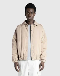 Reverse Piping Isoleret Bomber Beige