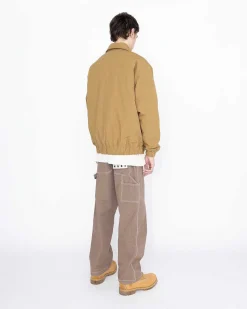 Reverse Piping Isoleret Jakke Beige