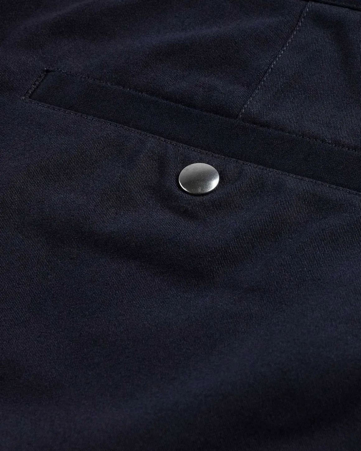 Reverse Twill Baggy Trouser Sort
