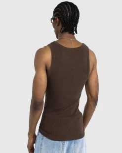 Rib Tank Brunette