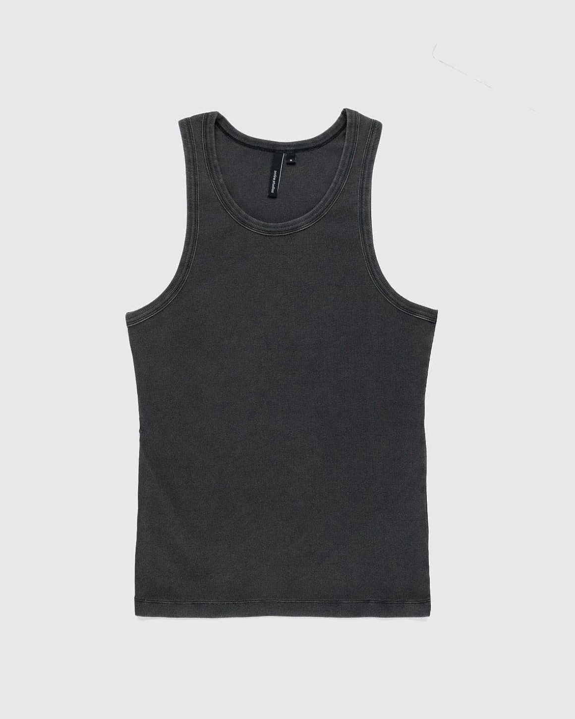 Rib Tank Washed Black