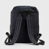 Ripstop Nylon Rygsaek Sort