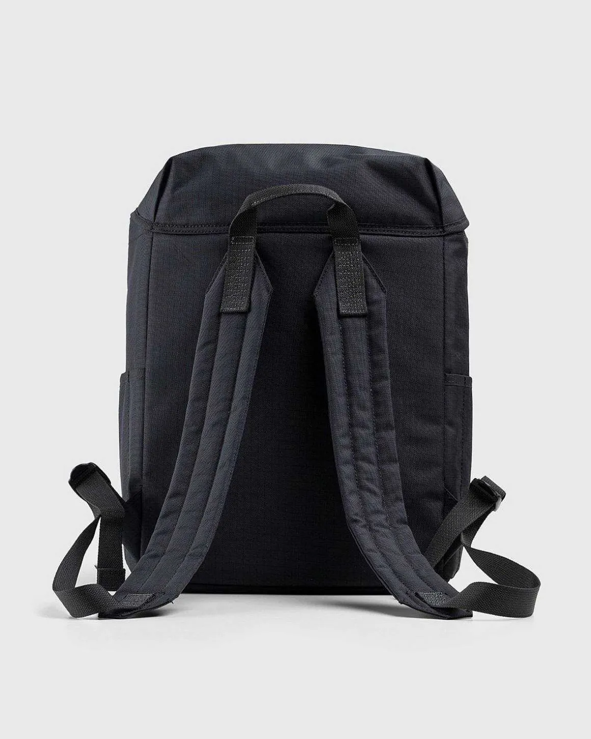 Ripstop Nylon Rygsaek Sort