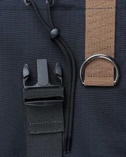 Ripstop Nylon Rygsaek Sort