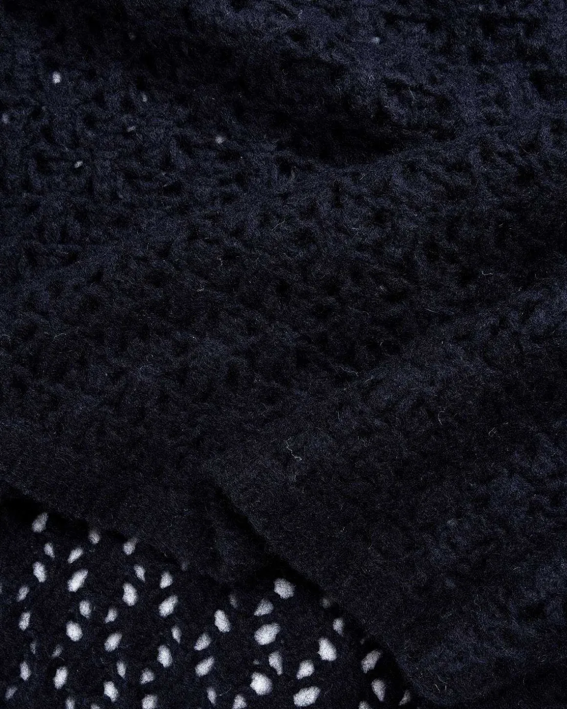 River Vest Black Cashmere