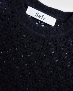 River Vest Black Cashmere