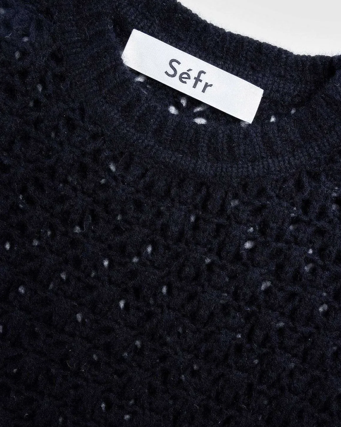 River Vest Black Cashmere