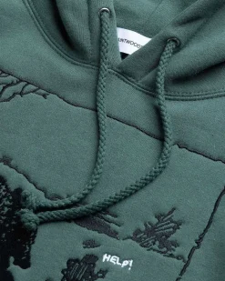 Run 4 Yer Life Hoodie Alpine Green