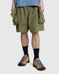 Salt Shorts Olive Slub