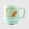 Saml Glaskrus Jade/Orange