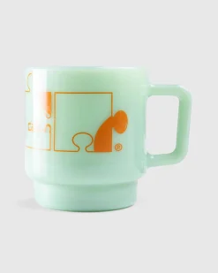 Saml Glaskrus Jade/Orange