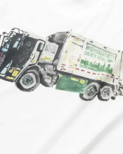 Sanitet Truck T-Shirt Hvid