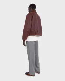70S Cut Mole Grey Udsogt Uld