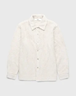 Sense Overshirt Polar White Fleece