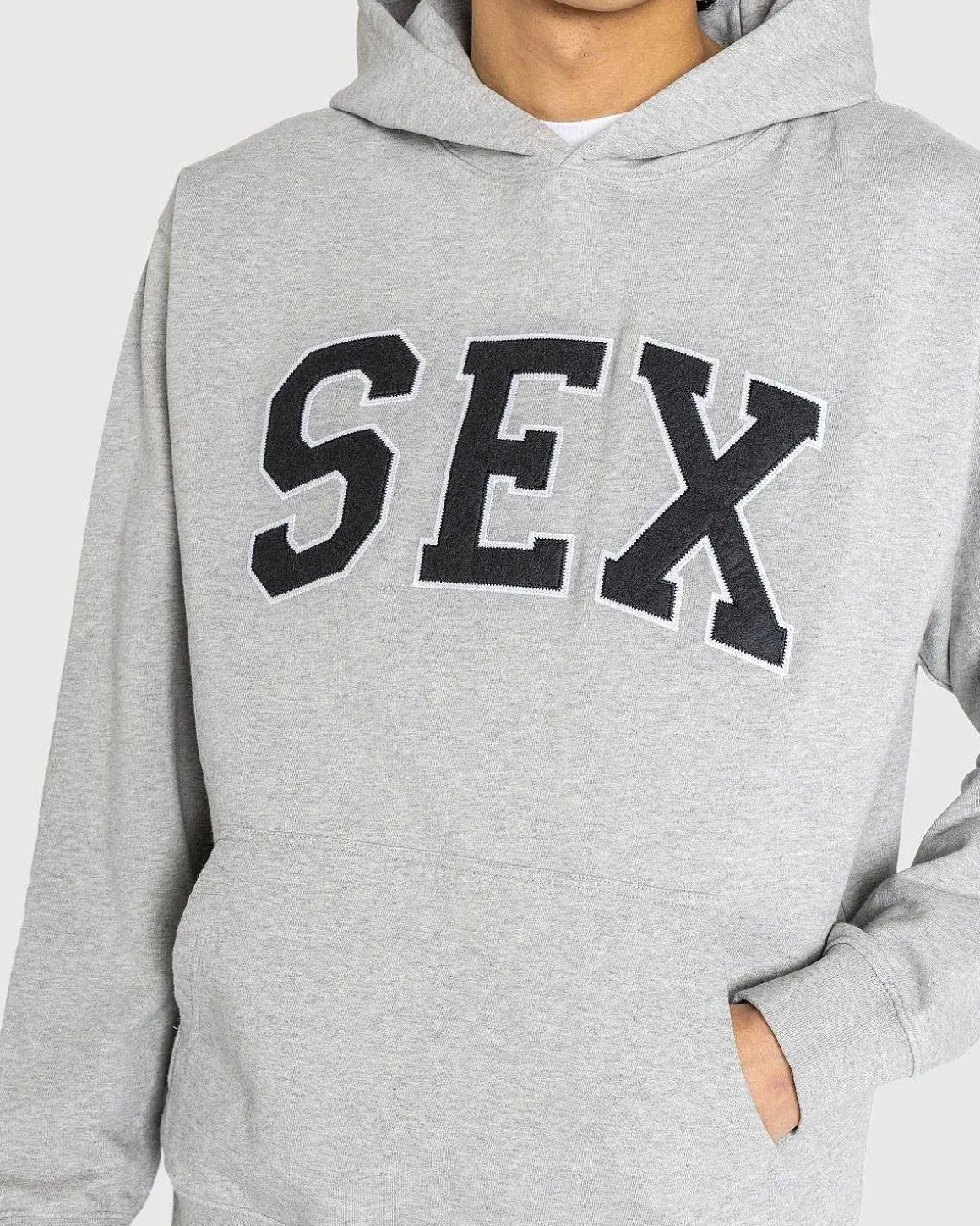 Sex Haettetroje Melange Gra