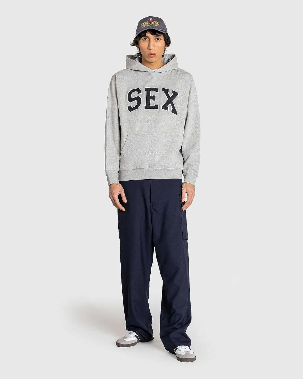 Sex Haettetroje Melange Gra