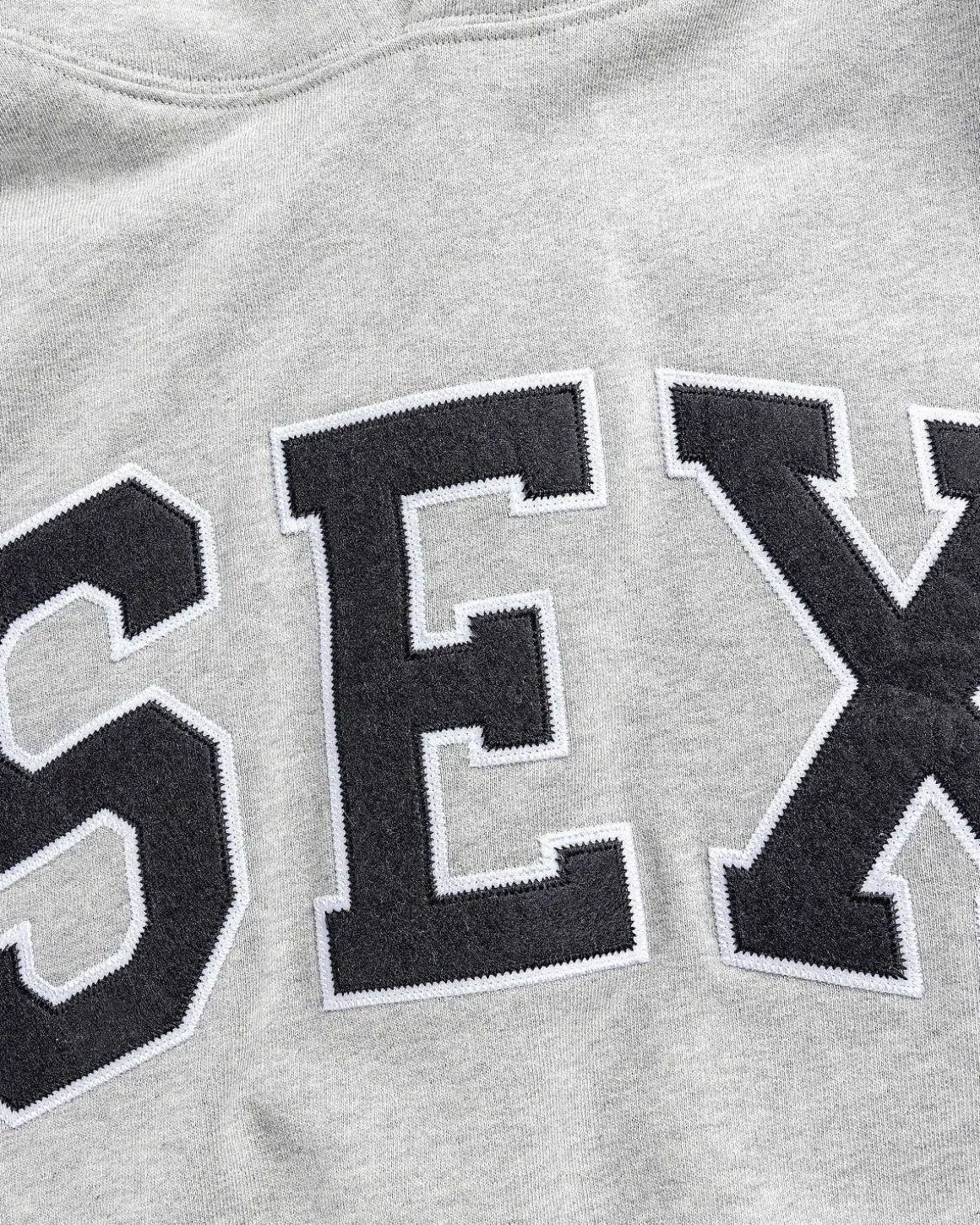 Sex Haettetroje Melange Gra