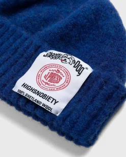 Shaggy Dog Knit Beanie Bla