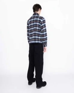 Shaggy Plaid Shirt Brun/Bla