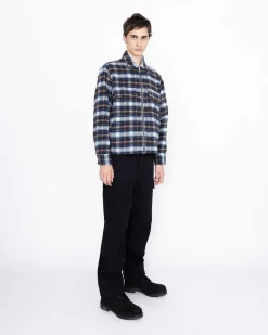 Shaggy Plaid Shirt Brun/Bla