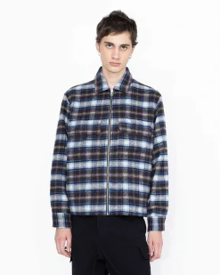 Shaggy Plaid Shirt Brun/Bla